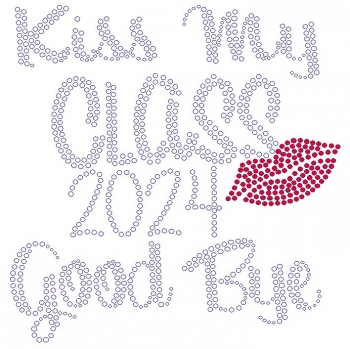 Kiss My Class 2024 Rhinestone Transfer