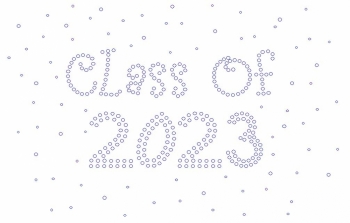 Class of 2023 With Splatter Rhinestone Transfer