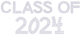 Class of 2024 Rhinestone Transfer