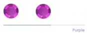 3mm Purple Rhinestuds