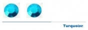 4mm Turquoise Rhinestuds