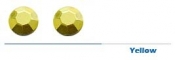 4mm Yellow Rhinestuds