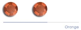5mm Orange Rhinestuds
