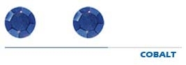 6mm Cobalt Rhinestuds