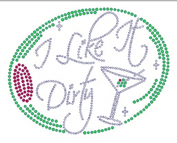 I like it Dirty Rhinestone Transfer