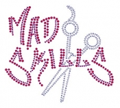 Mad Skills Rhinestone Transfers
