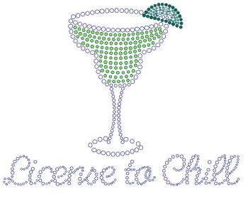 License to Chill Rhinestone Transfer