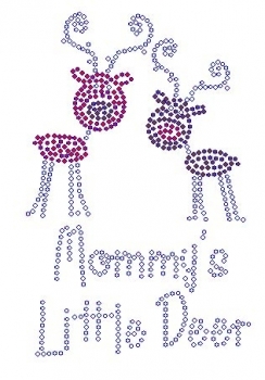 Mommy's Little Deer Rhinestone Transfer