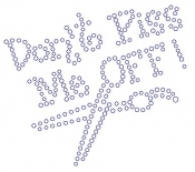 Don't Piss Me Off (Medium) Rhinestone Transfers