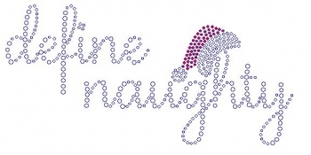 Define Naughty Rhinestone Transfer