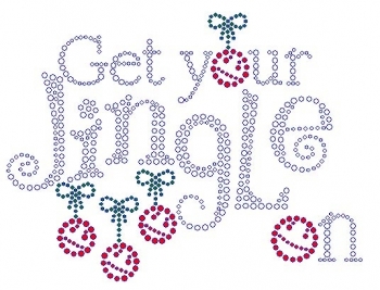 Get Your Jingle On Rhinestone Transfer