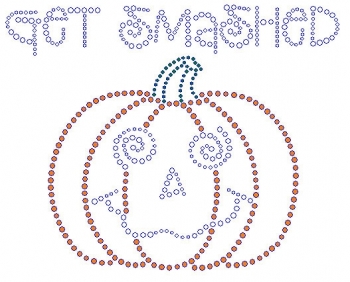 Get Smashed Rhinestone Transfer