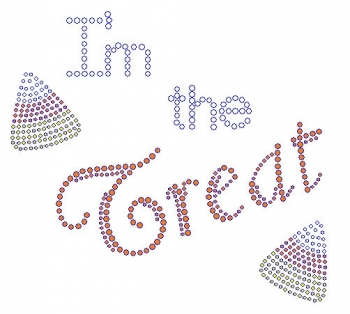 I'm the Treat  Rhinestone Transfer