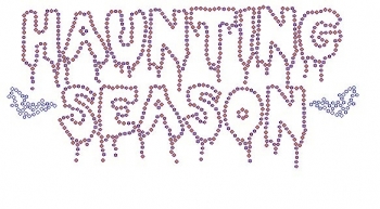 Haunting Season Rhinestone Transfer