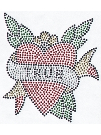 True Small Rhinestone Transfer