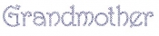 Grandmother Rhinestone Transfer