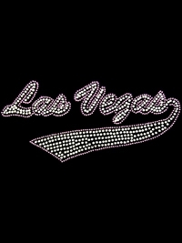 Las Vegas Rhinestone Transfer