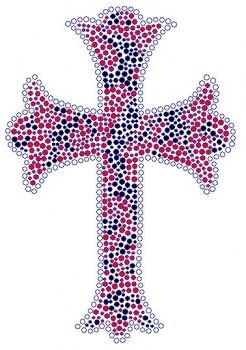 Red and Black zebra cross