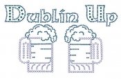 Dublin Up Rhinestone Transfer