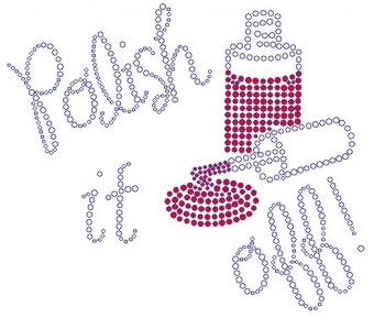 Polish it Off Rhinestone Transfers