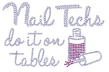 Nail Techs do It on Tables Rhinestone Transfers