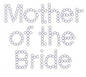 Mother of the Bride Crystal Transfer