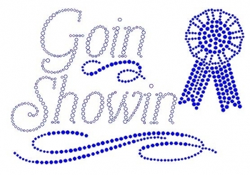 Goin Showin Rhinestone Transfer