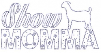 Show MOMMA Goat Rhinestone Transfer