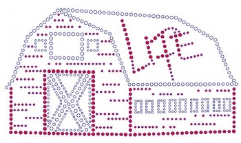 Barn Life Rhinestone Transfer