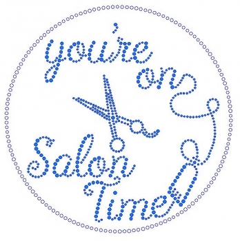 Your on Salon Time Rhinestone transfers