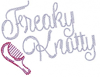 Freaky Knotty Rhinestone Transfers