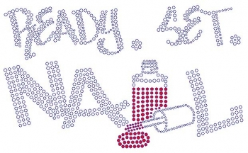 Ready Set Nail rhinestone transfers