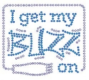I Get My Buzz On Rhinestone Transfers