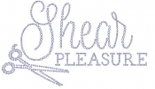 Shear Pleasures rhinestone transfers