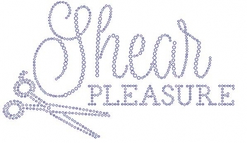 Shear Pleasures rhinestone transfers