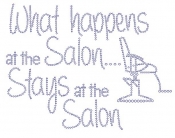 What Happens at the Salon Stays at the Salon Rhinestone Transfers
