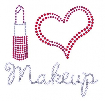 I Heart Makeup Rhinestone Transfers
