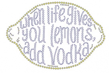 When life gives you Lemons add Vodka Rhinestone Transfer