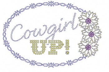 Cowgirl Up Rhinestone Transfer