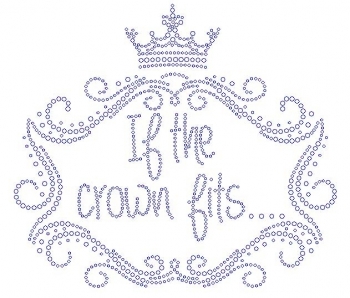 If the Crown Fits Rhinestone Transfer