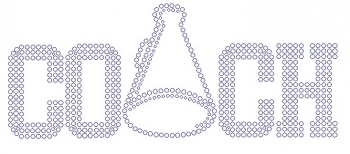 Coach Megaphone Rhinestone Transfer