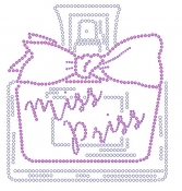 Miss Priss Rhinestone Transfer