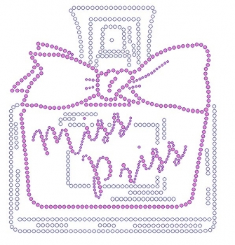 Miss Priss Rhinestone Transfer