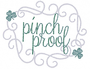 Pinch Proof Rhinestone Transfer 
