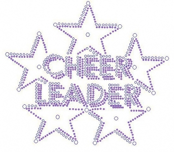 cheerleading rhinestone transfer