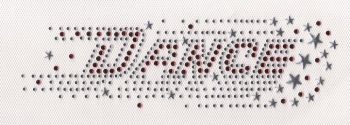 rhinestone transfer dance