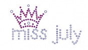 Miss July Rhinestone Transfer