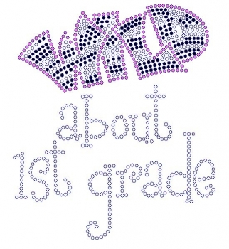 Wild about 1st Grade Rhinestone Transfer