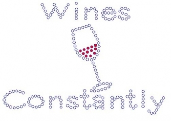 Wines Constantly Rhinestone Transfer