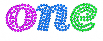 One Rhinestone Transfer